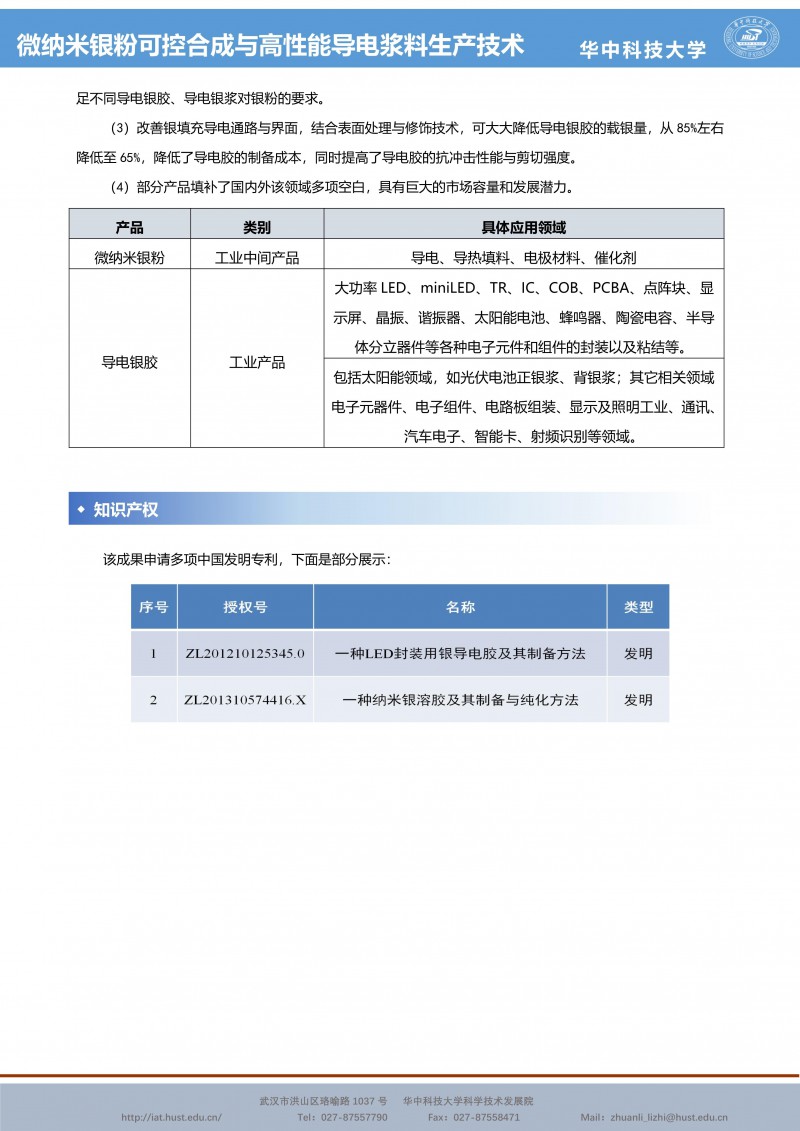 【成果推介】微納米銀粉可(kě)控合成與高(gāo)性能導電漿料生産技術_副本2